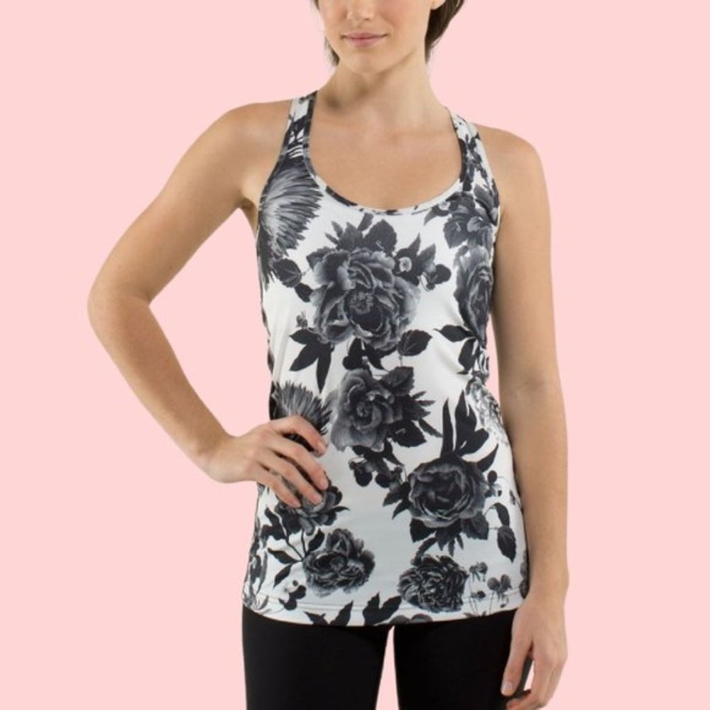 Lululemon Cool Racerback Floral Print